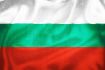 Grunge 3D illustration of Bulgaria flag