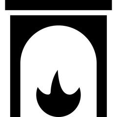 Fireplace icon