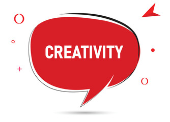 Creativity speech bubble text. Hi There on bright color for Sticker, Banner and Poster. vector illustration.