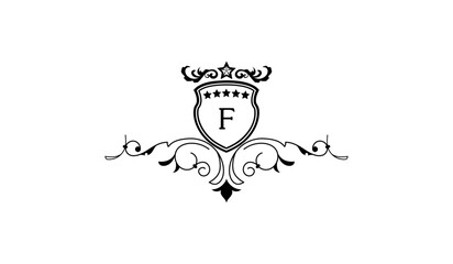 Luxury Card Logo F
