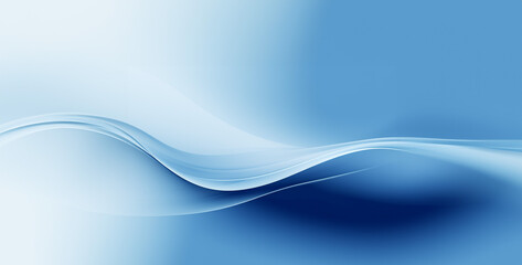 Fototapeta premium blue background, abstract blue waves, simple background image for powerpoint blue color, 