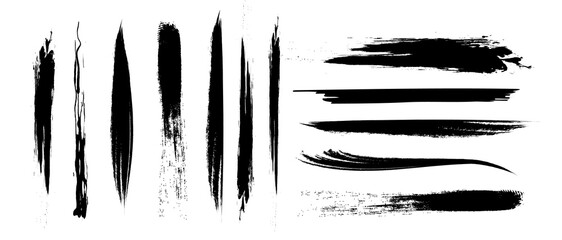 アナログタッチのテクスチャー素材。美しいブラシストローク