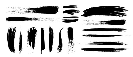 アナログタッチのテクスチャー素材。美しいブラシストローク