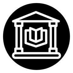 library glyph icon