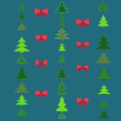 X-mas print, Christmas