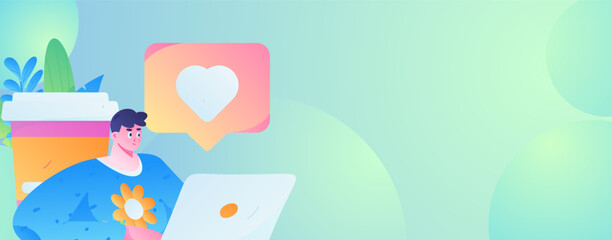 Business People Flat Vector Concept Operation Hand Drawn Illustration
