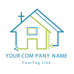 Real estate logo,  logo for property business and real estate, minimalist home logo, minimalist property and real estate logo