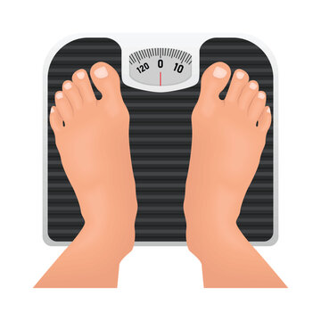 body weight scale illustration