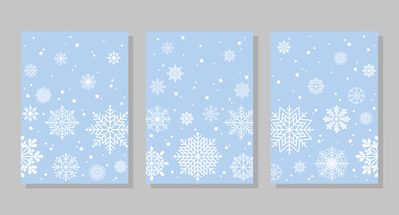 Winter backgrounds with snowflakes and snow, frames. Vector illustration.
Social media banner template for stories, posts, blogs, cards.