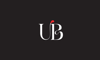 UB, UB, U, B Abstract Letters Logo Monogram	