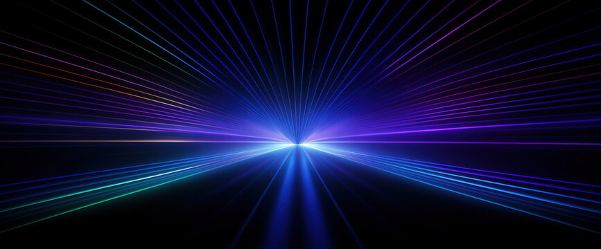 Basic but very impressionistic, warp lightspeed background with some tranquility and speed. Clean lines.