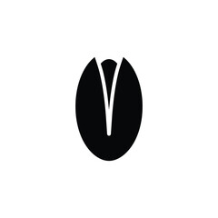 pistachio icon vector nut icon