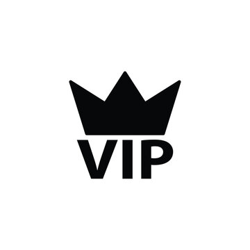 vip icon vector privilage symbol logo