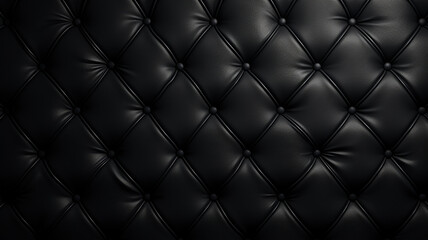 Naklejka premium black padded texture background