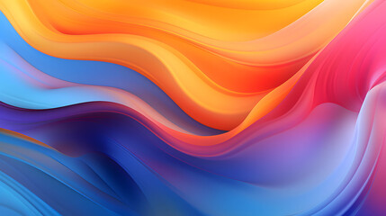 Obraz premium abstract colorful background with waves