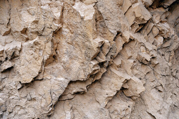 Aesthetic stone-textured background. Great natural texture for your design. Copy space.