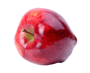 Red apple isolated on white background