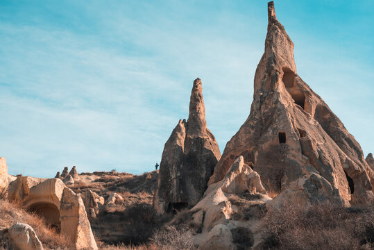 Goreme Open Air Museum in Cappadocia. Unesco World Heritage. Nevsehir, Turkey
