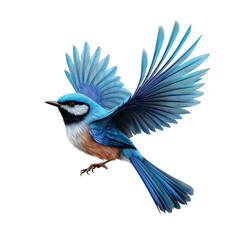Splendid fairy wren bird