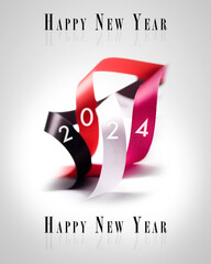 Greeting Card - Happy New Year 2024
