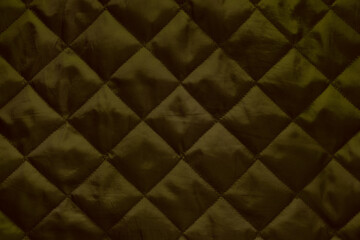 Fototapeta premium Diamond Quilted Lining Fabric Texture Background