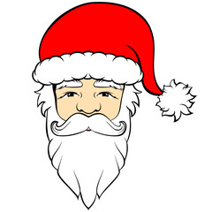 Santa Claus figure for Christmas 