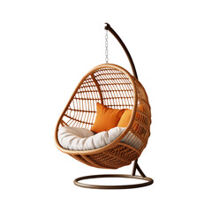 Wicker Hanging Egg Chair.