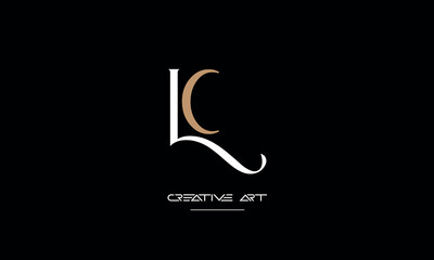 CL, LC, C, L abstract letters logo monogram