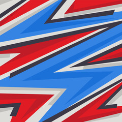 Abstract background with colorful overlapping triangular pattern