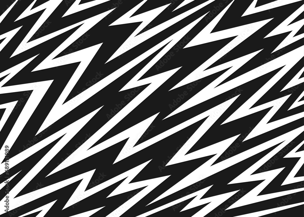 Aufkleber abstract background with diagonal sharp and spike line pattern