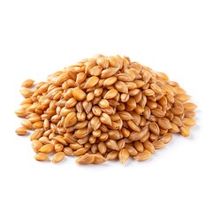 Professional food photography of Wheat berries, isolated on white background, Wheat berries isolated on white background