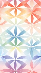 Fototapeta premium Seamless pattern in pastel colors