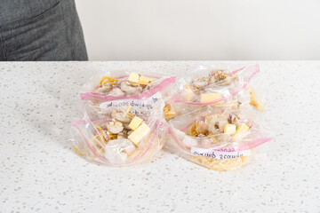 Frozen shrimp scampi meal prep