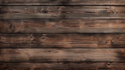Fototapeta na wymiar Surface of the old brown wood texture.