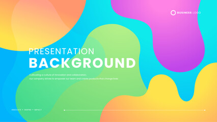 Colorful colourful vector wavy simple background modern design Minimalist modern graphic design presentation background concept for banner, flyer, card, or brochure cover