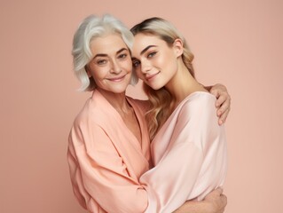 mother and daughter on hugging, love, Mothers Day, promo photo,