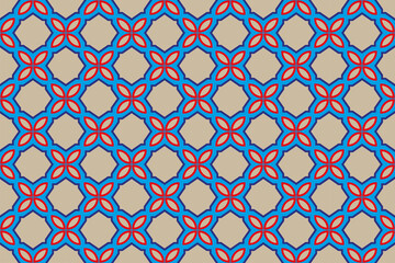 Fototapeta premium Abstract decorative vintage texture. Illustration for design. geometric seamless pattern. 