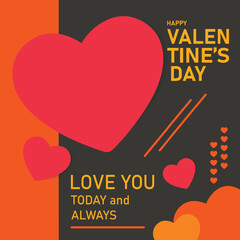 Happy Valentine's Day Vector Design
