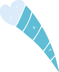 cartoon doodle shooting heart decorative element