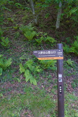 長野県のパワースポット、分杭峠の風景