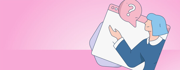 Business People Flat Vector Concept Operation Hand Drawn Illustration
