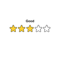 Rating Stars Set