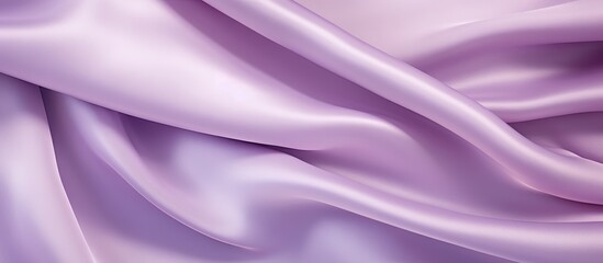 Gorgeous drapes made of lilac fabric with a textured feel Copy space image Place for adding text or design