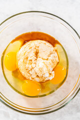 Carrot bundt cake with cream cheese frosting