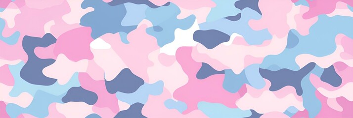 pastel camouflage pattern