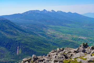 蓼科山登山　山頂からの八ヶ岳　