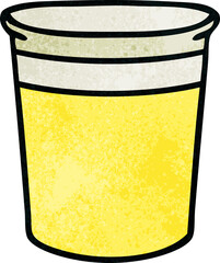 hand drawn quirky cartoon plant pot