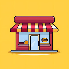 store or shop icon illustrator