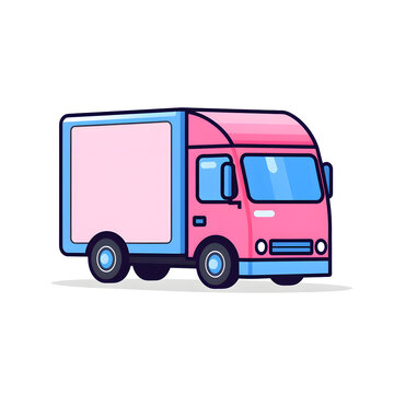 car or truck icon illustrator