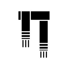 scarf glyph icon